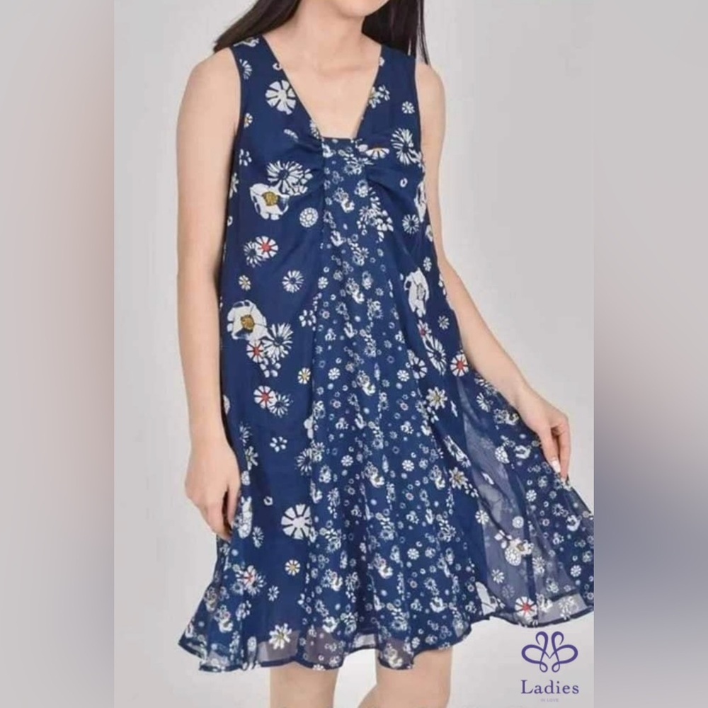 Jason Wu For Target Navy Daisy Dress Size Large